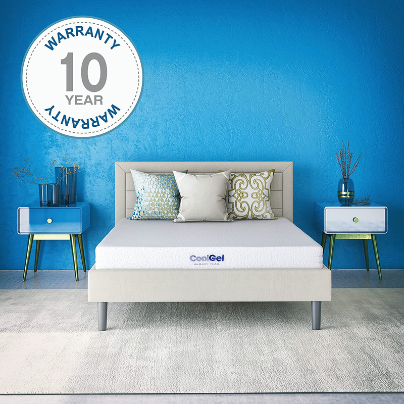 Gel Memory Foam 6-Inch Mattress | Certipur-Us Certified