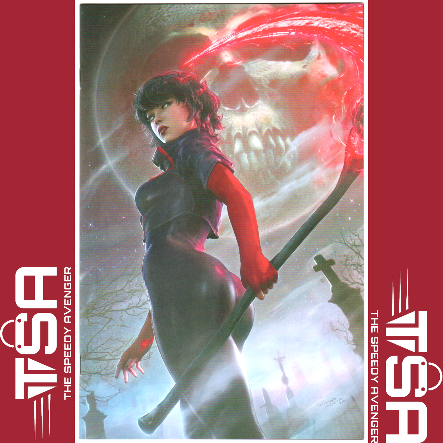 GRIM #20 Tiago Da Silva 2024 NYCC Virgin Variant Exlcusive Limited 100 BOOM!