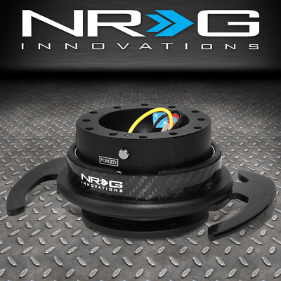 АЛЮМИНИЕВЫЙ БЫСТРОРАЗЪЕМНЫЙ АДАПТЕР ДЛЯ ГОНОЧНОГО РУЛЕВОГО КОЛЕСА NRG SRK-700CF-1 GEN 4.0