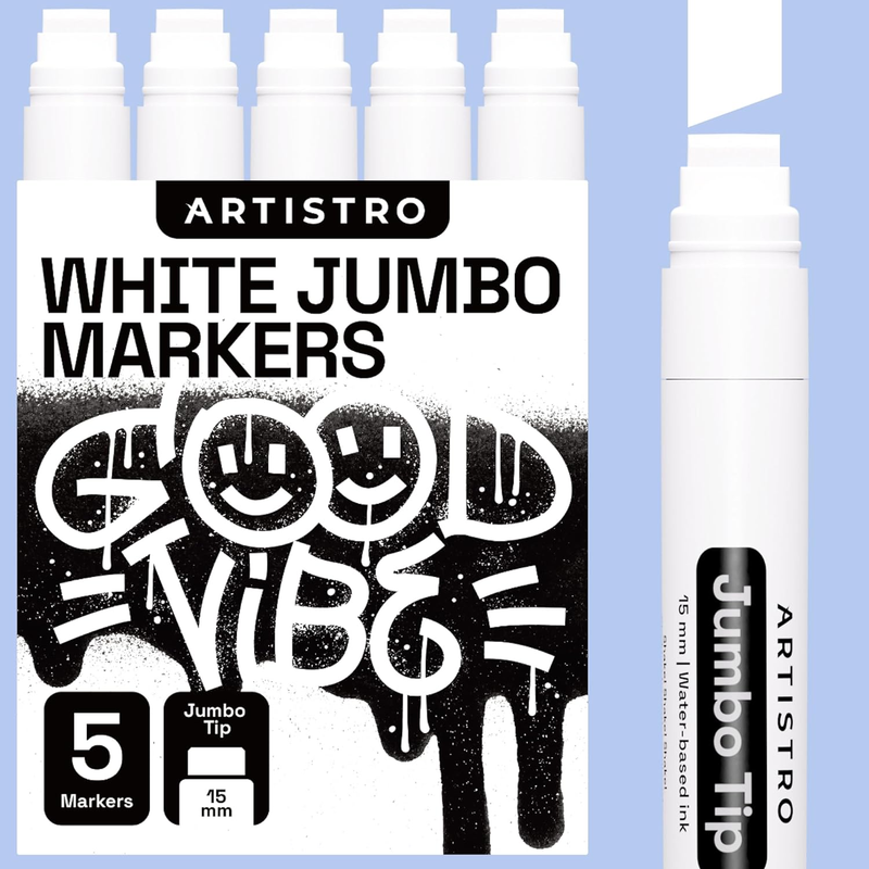 Acryic Markers With 15mm Jumbo Felt Tip For Murals Tagging