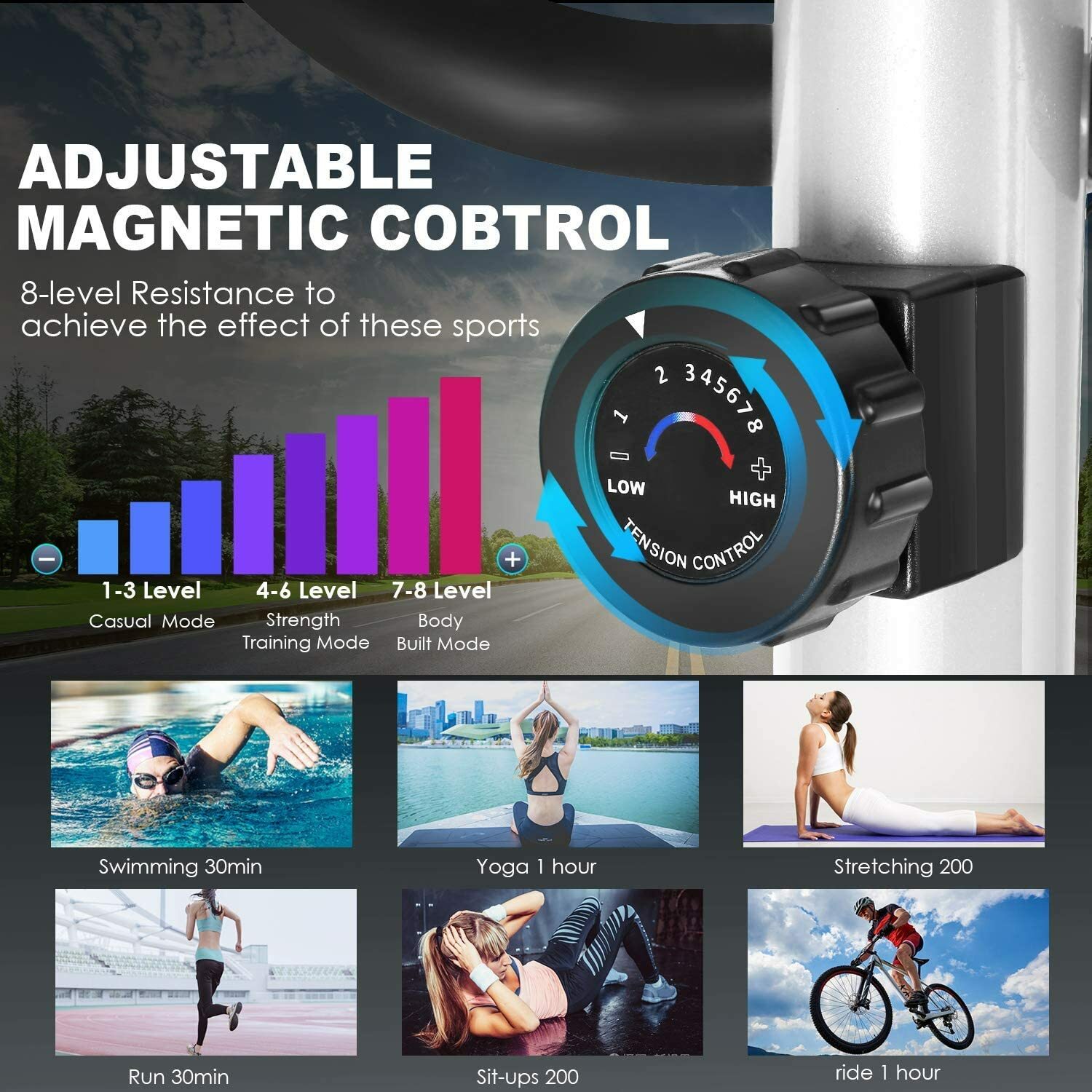 Ancheer Magnetic Elliptical Cross