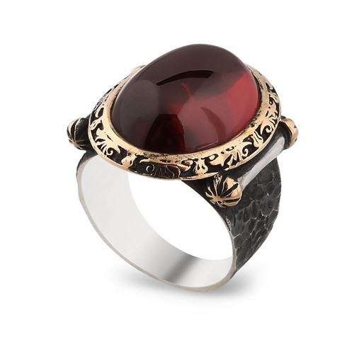 Bomb Party Jan Ring Size 10 RBP8602 Desire The Sparkle - Hematite