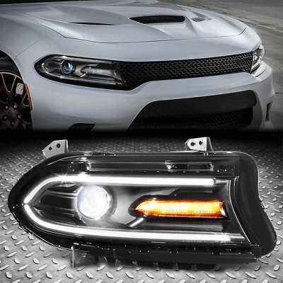 [LED DRL] Для 15-22 Dodge Charger Правая фара проектора HID со стороны пассажира