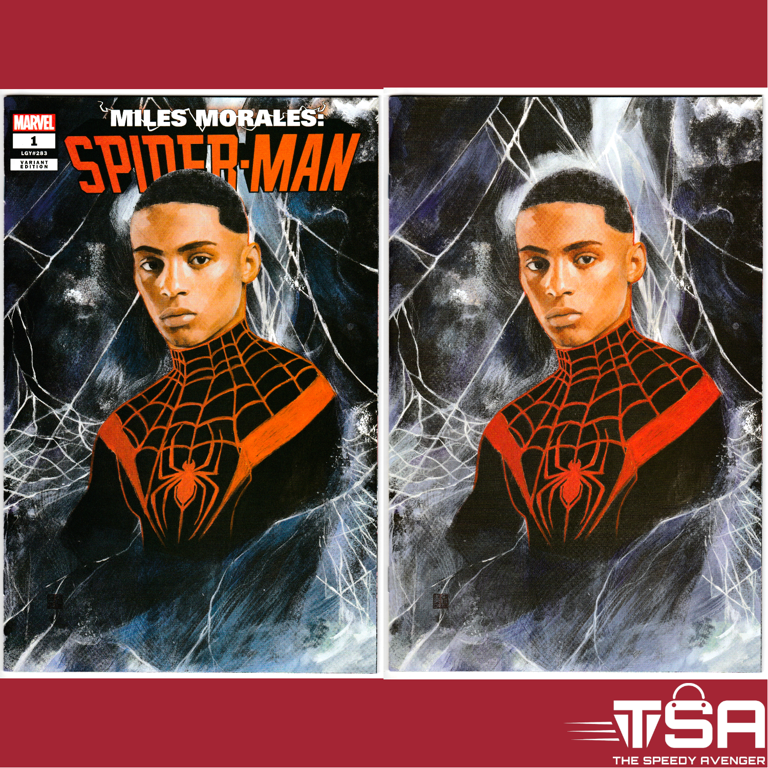 MILES MORALES SPIDER-MAN #1 (Vol 2 2022) Zu Orzu Trade + Virgin Variants KEY!