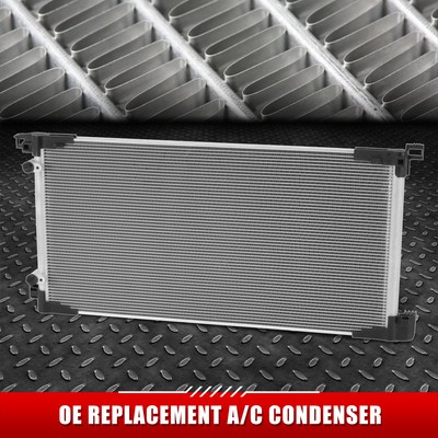 Для 17-22 Toyota Prius Prime OE Style Алюминиевый передний конденсатор кондиционера в сборе