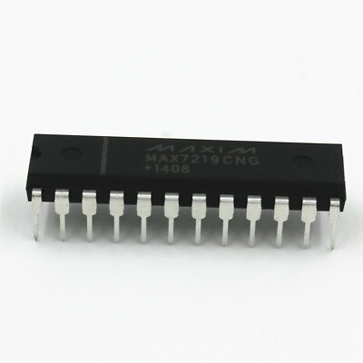 5PCS IC MAXIM MAX7219CNG Max7219 IC DRIVER LED DISPLAY 8DGT 24-DIP