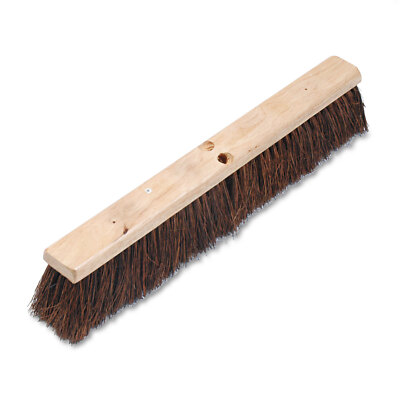 Boardwalk Floor Brush Head 3 1/4'' Natural Palmyra Fiber 24'' 20124