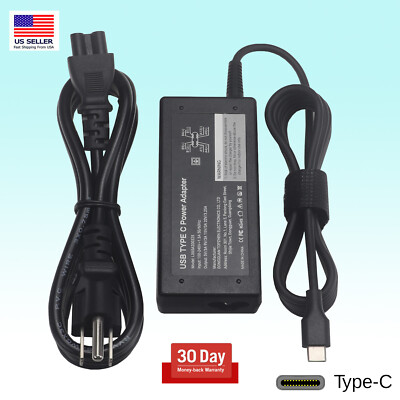 USB Type-C 45W for HP Chromebook Lenovo Dell Acer Samsung Laptop Charger power