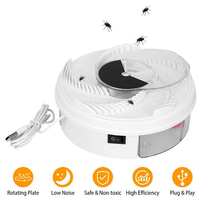 USB Powered Electric Fly Trap Pest Device Insect Catcher Pest Repellents Tools