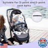 Baby Carriage Cushion, Universal Breathable Car Seat Insert Cushion, 3D Air Mesh Baby Seat Pad Liner for CarSeat, Buggy, High Chair (Planet)