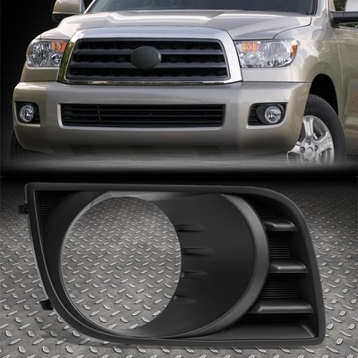 Для 08-17 Toyota Sequoia OE Style Черная рамка противотуманной фары со стороны переднего пассажира