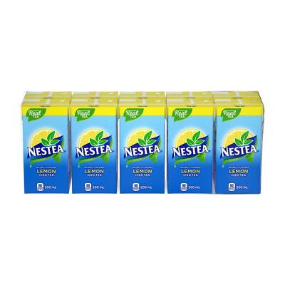 3 X Nestea Lemon Iced Tea Juice Box 10 x 200 ml Each Pack - Free Shipping