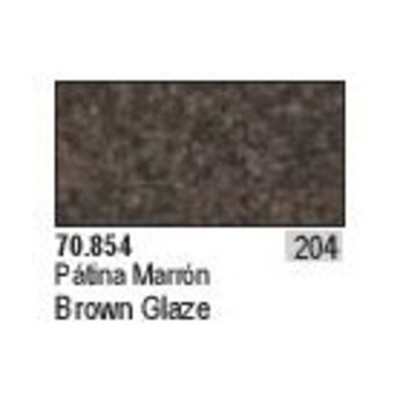 Vallejo Model Color Paint Brown Glaze New