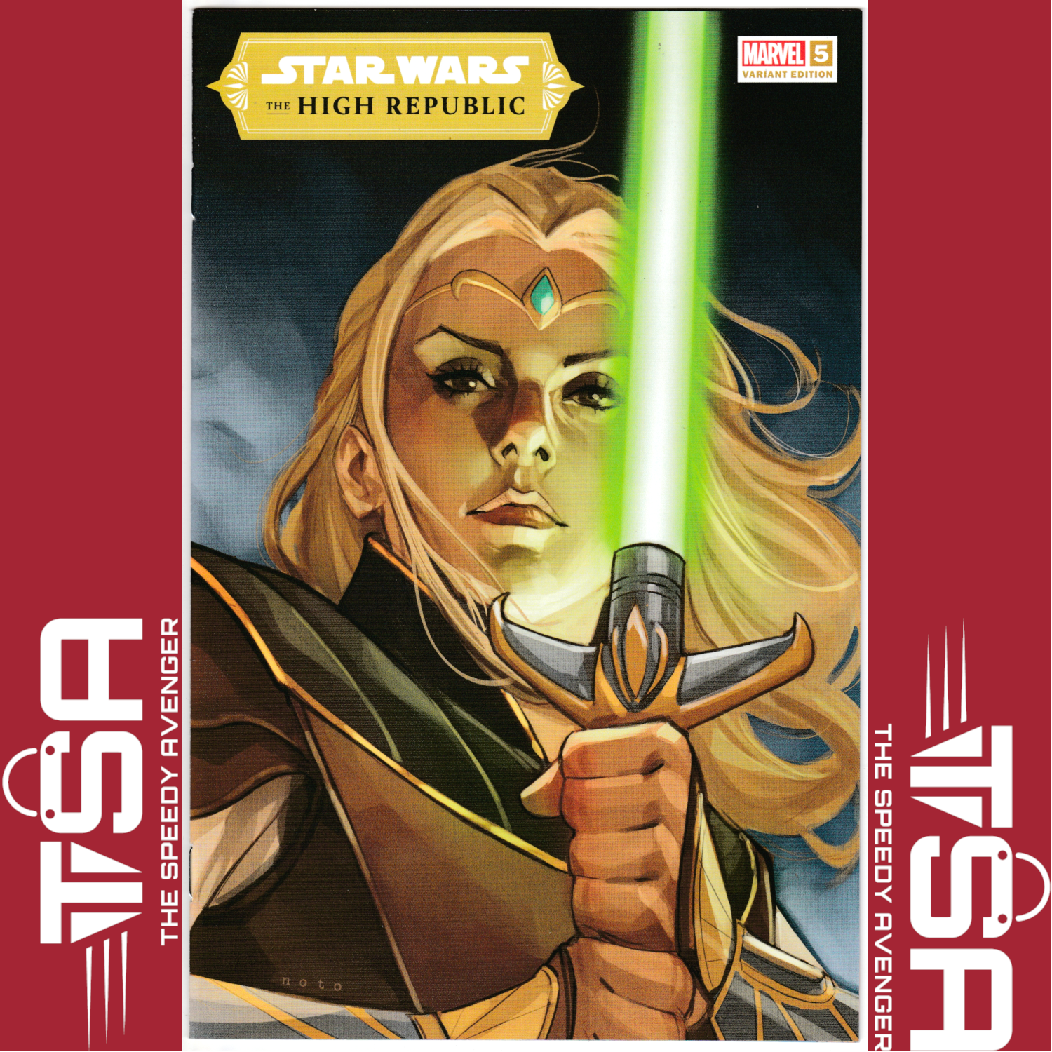 STAR WARS THE HIGH REPUBLIC #5 (Vol 1 2021) Phil Noto Variant Vernestra Rwoh!