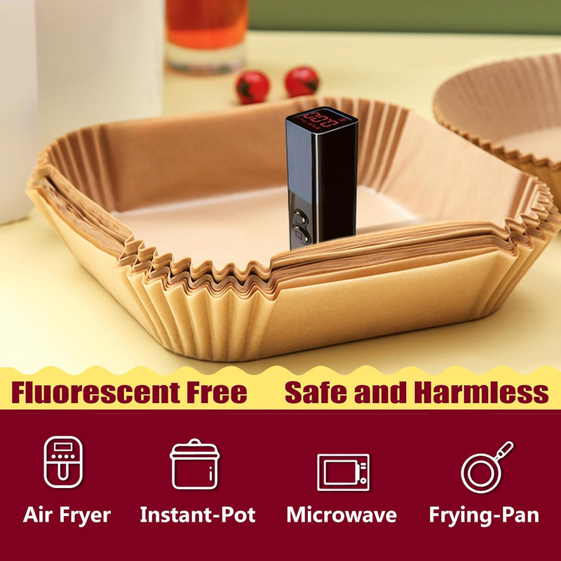 Air Fryer Liners for Ninja DZ550 Air Fryer, 250pcs Air Fryer Parchment Paper Lin