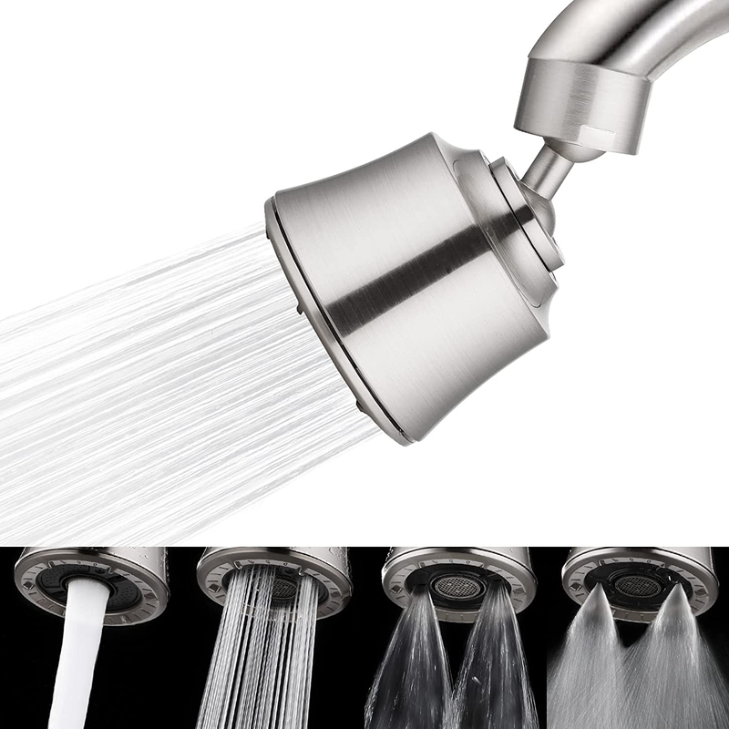 Kitchen Faucet Sprayer Attachment Swivel Sink Faucet Spray Head 4 Flow Faucet