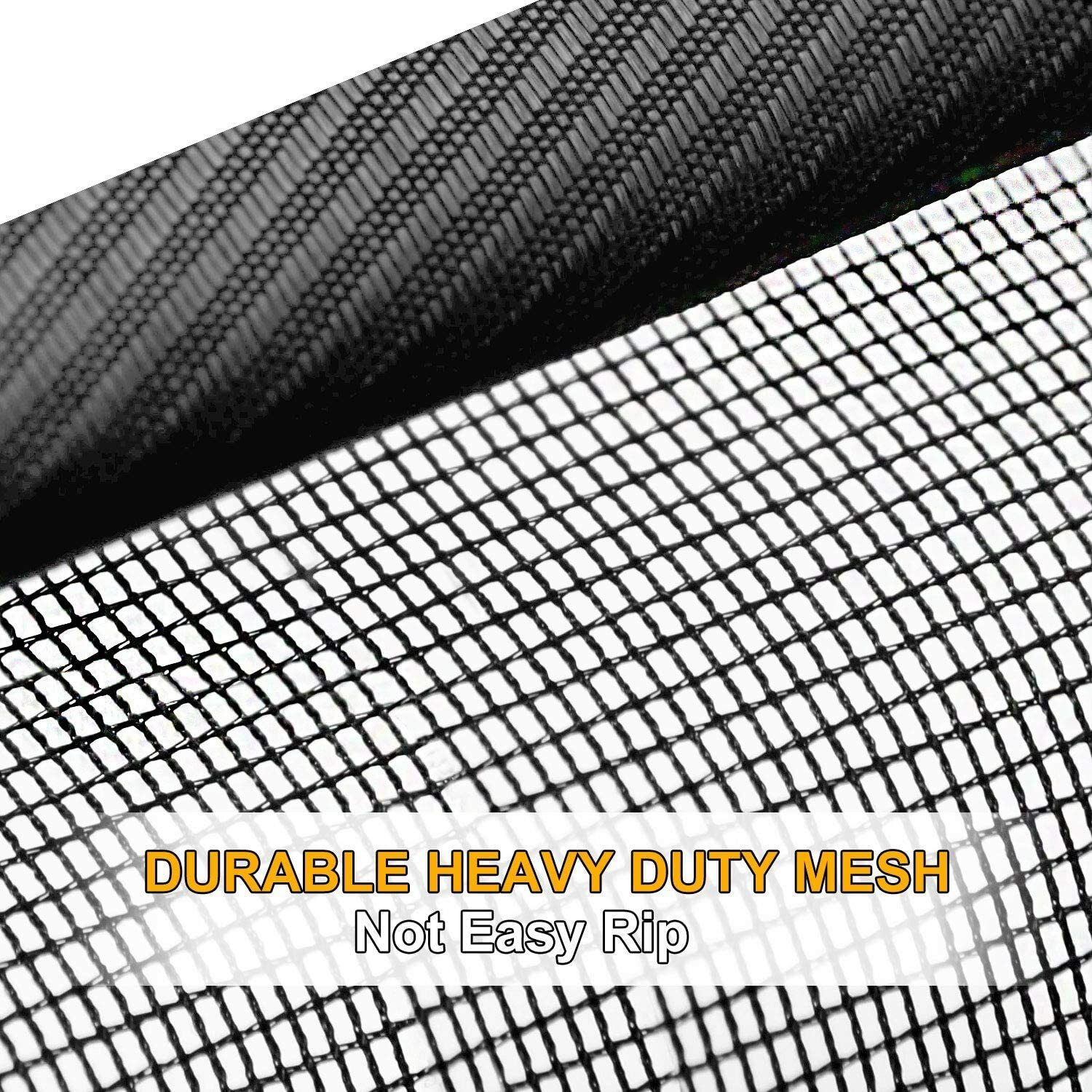 Magnetic Screen Door Mesh Curtain Durable Heavy Duty Mosquito Net Bug Hands Free