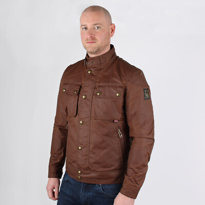 Belstaff Mens Racemaster Jacket Light Brown UK34 IT44 XS