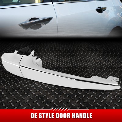 ДЛЯ 01-05 BMW E46 3-Й СЕРИИ 325I/XI 330I/XI ХРОМИРОВАННАЯ РУЧКА ТЯГИ ПЕРЕДНЕЙ ПРАВОЙ ДВЕРИ