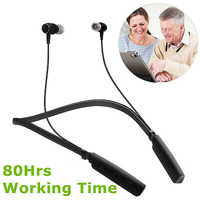 Rechargeable Hearing Aids Anti Lost Convenient Neckband Hearing Amplifier US