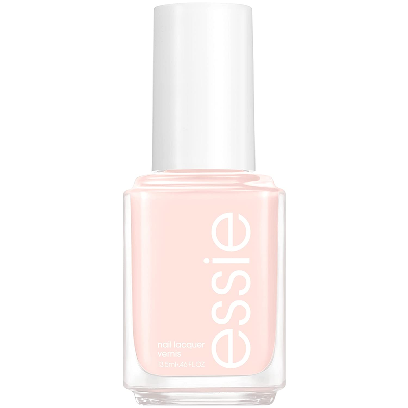 Essie Salon-Quality Nail Polish, 8-Free Vegan, Sheer Pale Pink, Ballet Slippers,
