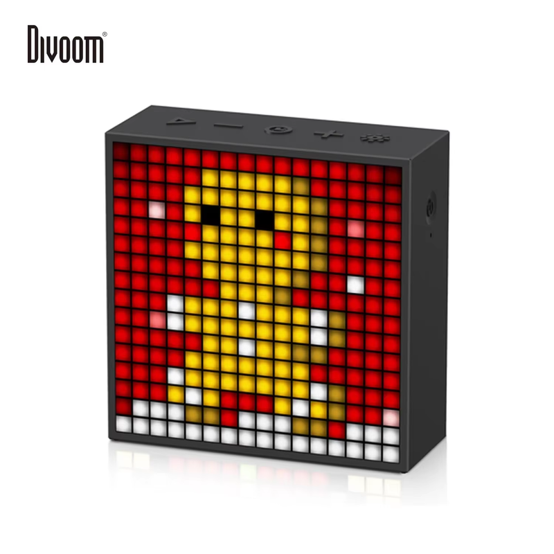 Timebox Evo Bluetooth Portable Speaker with Clock Alarm Programmable LED Display