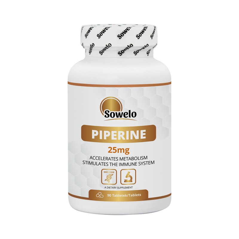 Sowelo Piperine 25 Mg ComprimÃS Augmente Le MÃTabolisme Stimule L'ImmunitÃ