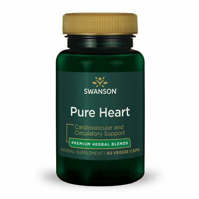 Растительные капсулы Swanson Pure Heart Herbal Blend, 60 шт.