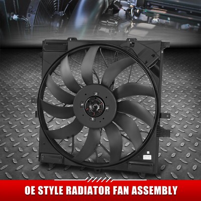 Для 16-18 Mercedes-Benz G550 4.0L 8-цилиндровый Вентилятор охлаждения радиатора OE в сборе