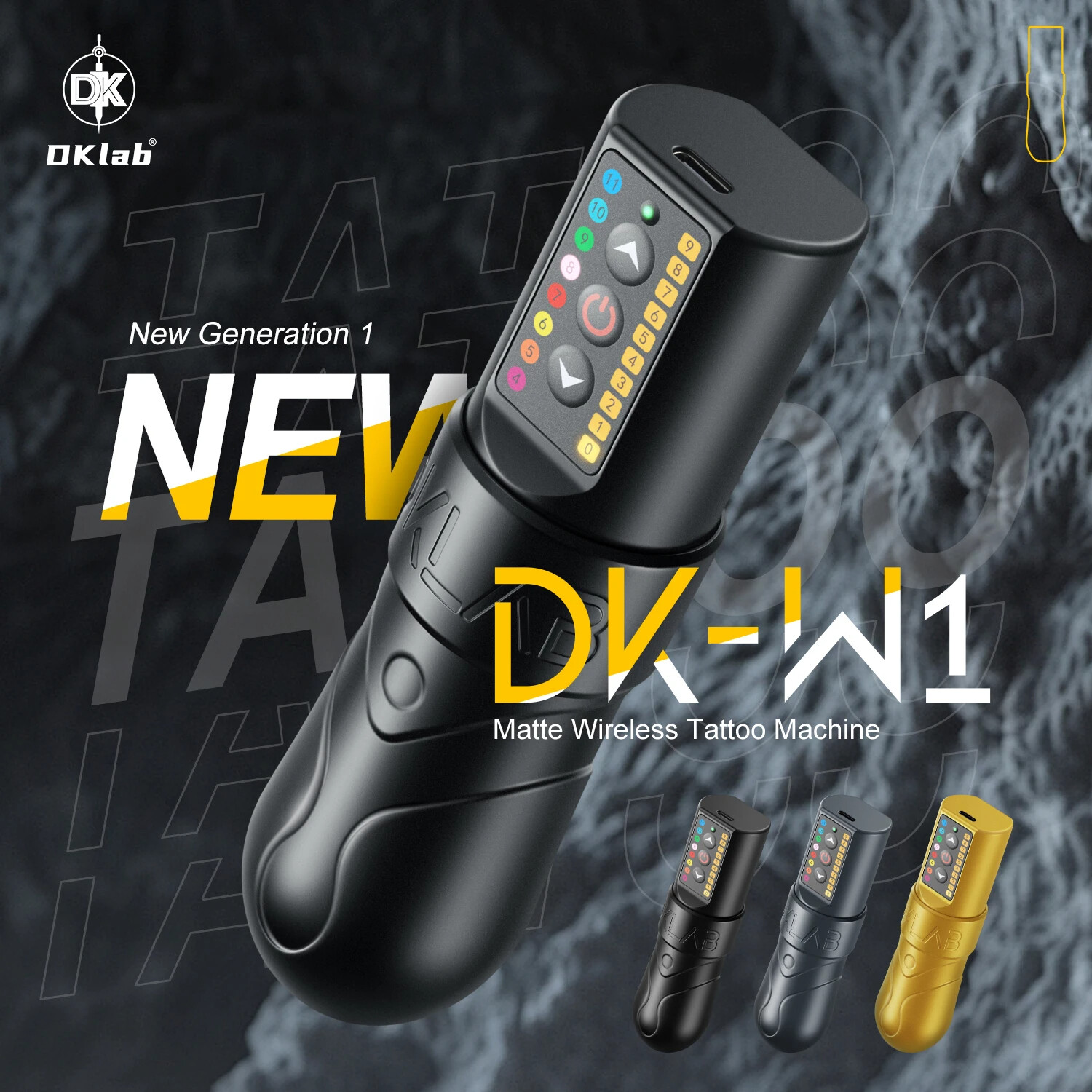その他 WIRELESS TATTOO MACHINE DANIERA WIRELESS TATTOO MACHINE DANIERA
