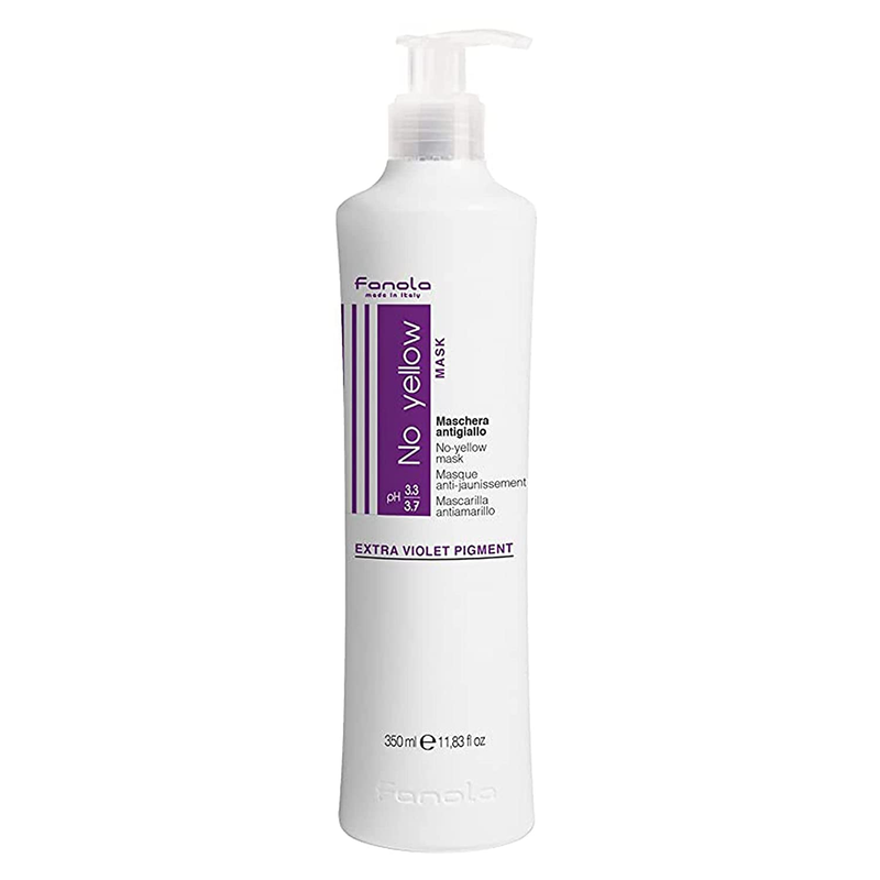 No Yellow Purple Hair Shampoo for Blonde Lightened Decolored Gray