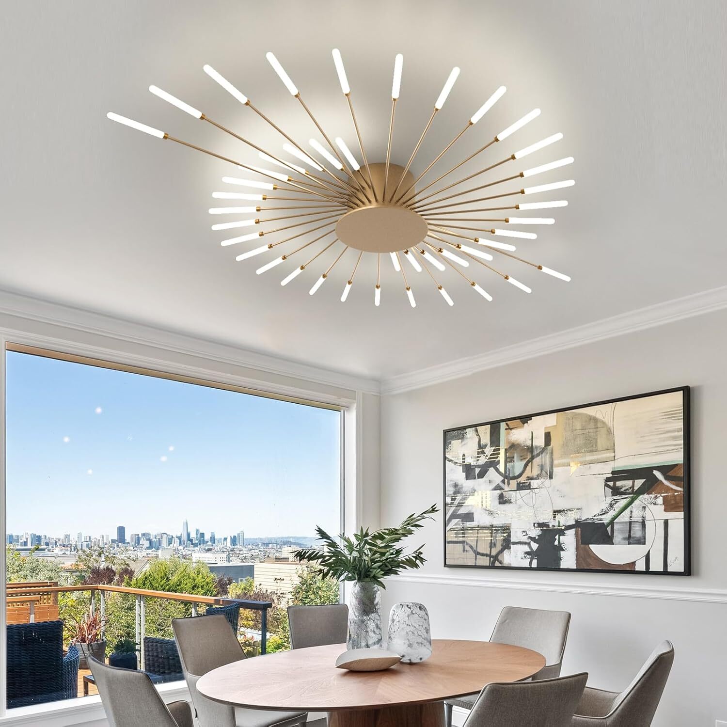 Modern Ceiling Light,42 Lights Designed Chic Led Lighting,For Bar Dining Room