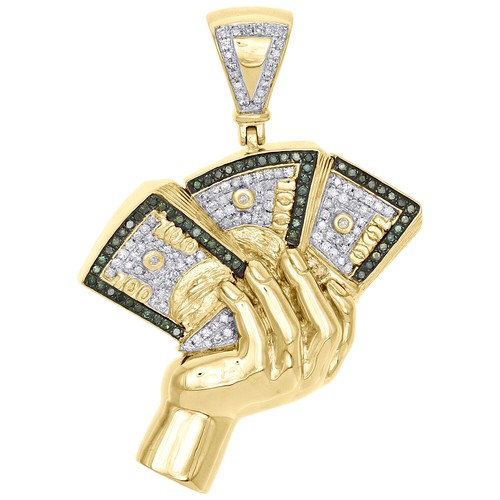 Caci DESIDERIO D/'Argento Collana Lunga Catena Oro Rosa Pave e argento timbrato Charms