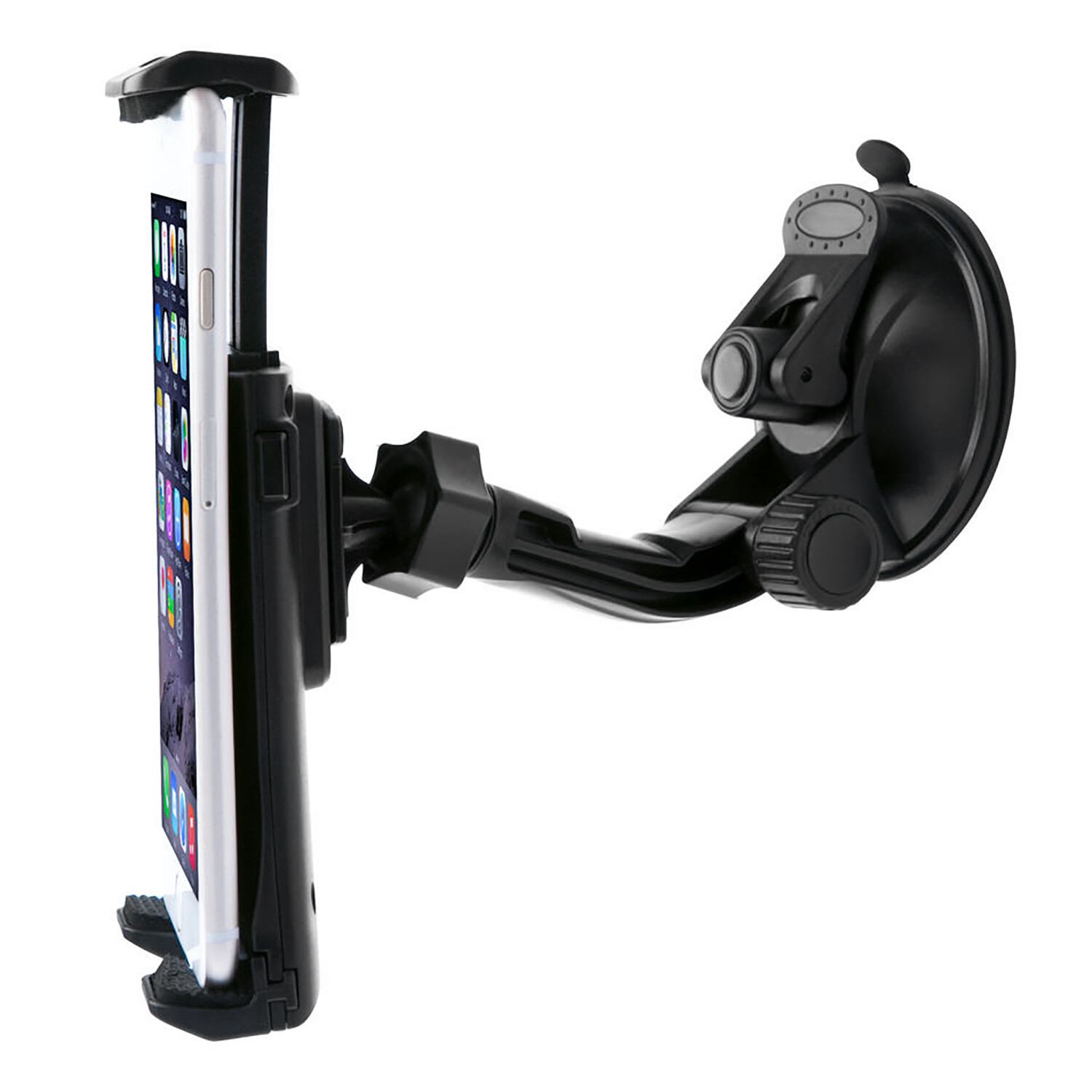 FINIBO Handy Halterung Auto, Handyhalter Fürs Auto 3 In 1 Saugnapf & Lüftung, Glasscheibe KFZ