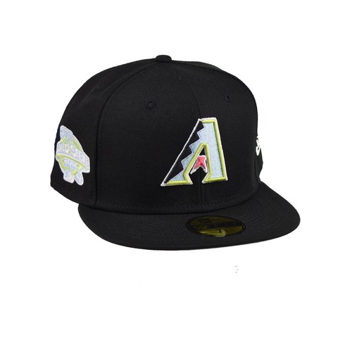 Мужская приталенная шляпа New Era Arizona Diamondbacks Color Pack 59Fifty, черно-мульти