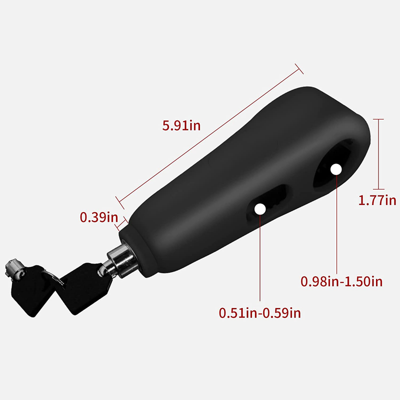 Motorcycle Throttle Lock Heavy Duty Anti-Theft Adjustable,Motorcycle Alarm Syste