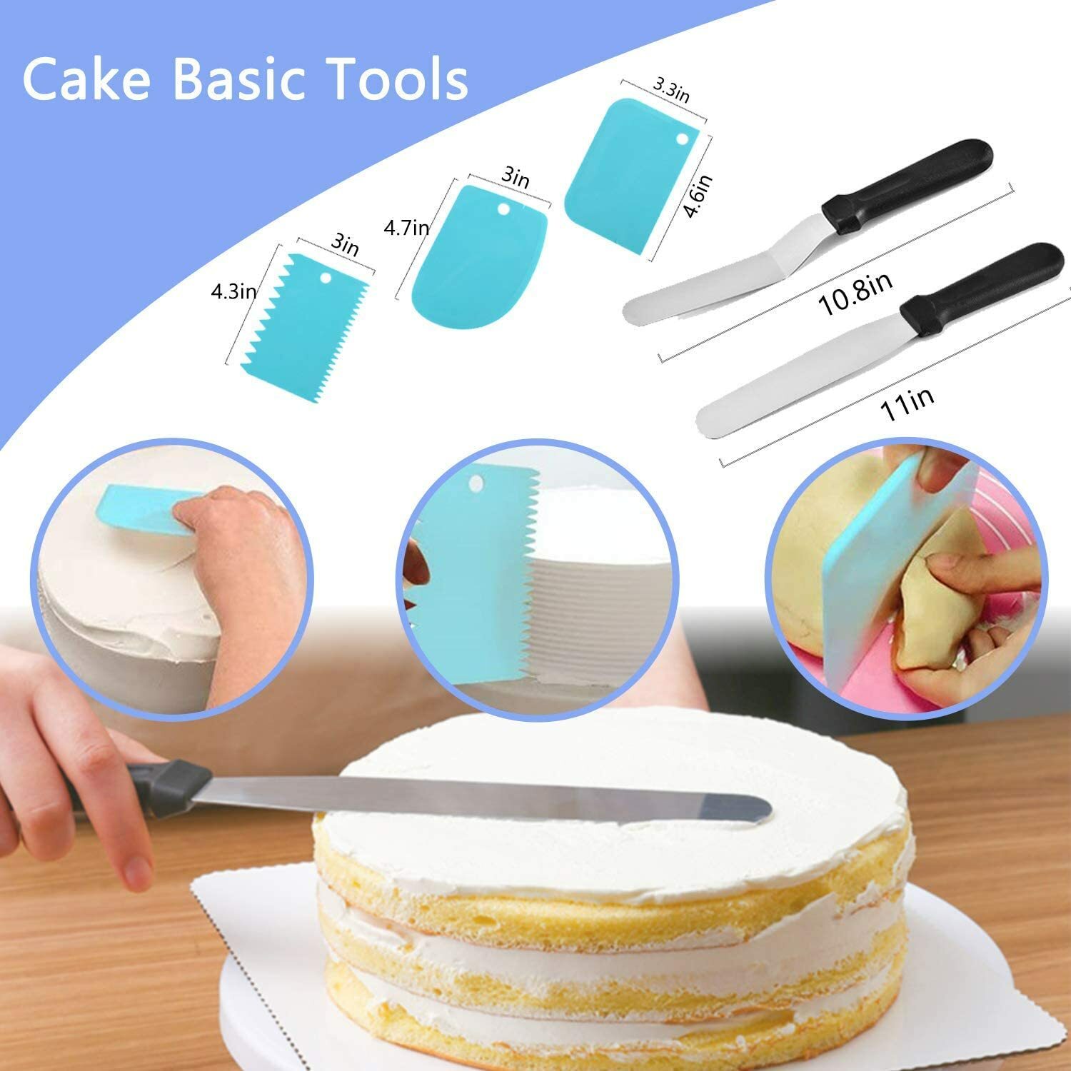  106 PCS Cake Decorating Kit, Cake Decorating Supplies