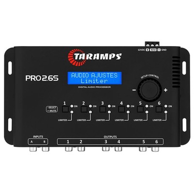 Taramp's Pro 2.6S Digital Signal Processor Equalizer 3-band Graphic Equalizat...