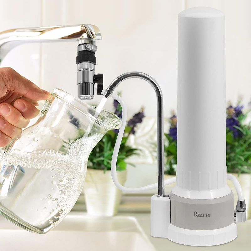 Filter Countertop Sink Faucet Alkaline Filtration System Machine