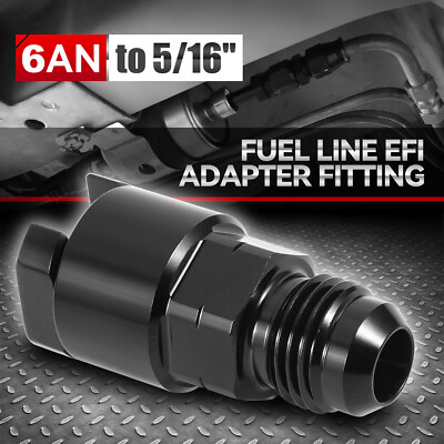 Переходник топливопровода EFI из алюминиевого сплава 6061-T6 с разъемом от 6AN до 5/16 разъемов