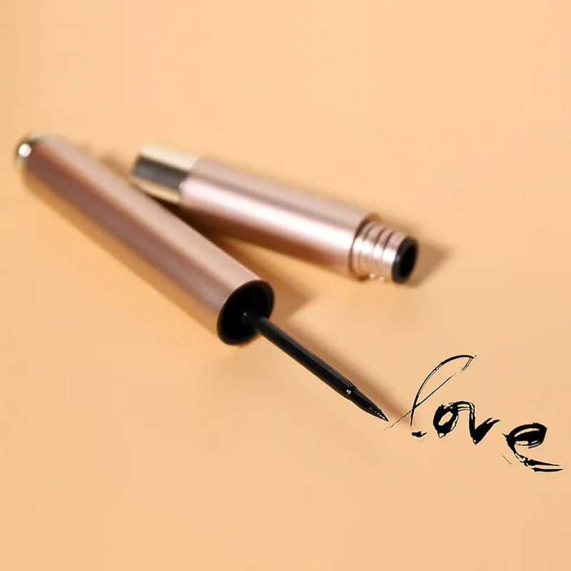 Waterproof Black Liquid Eyeliner Pencil, Smudge Proof, Quick Dry, Long Lasting