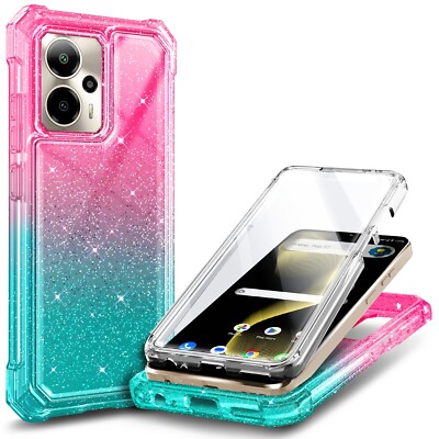 For Cricket Outlast 2024 5G/ AT&T Motivate Pro 5G Case Built-in Screen Protector