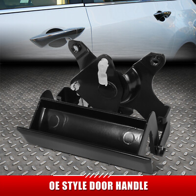 ДЛЯ 94-04 CHEVY S10 GMC SONOMA ЧЕРНАЯ ГЛАДКАЯ НАРУЖНАЯ РУЧКА ЗАДНЕЙ ДВЕРИ БАГАЖНИКА