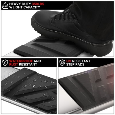 For 1999-2014 Silverado Sierra Extended Cab 6.5" Side Step Bar Running Boards