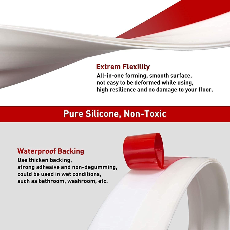 Door Draft Stopper,Door Seal Sweeps for Interior Doors Gap Wind Blocker Strip Do
