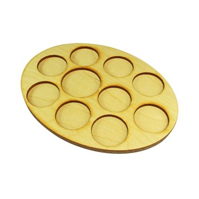 Litko Mini Bases 126x167mm Oval Command Tray New