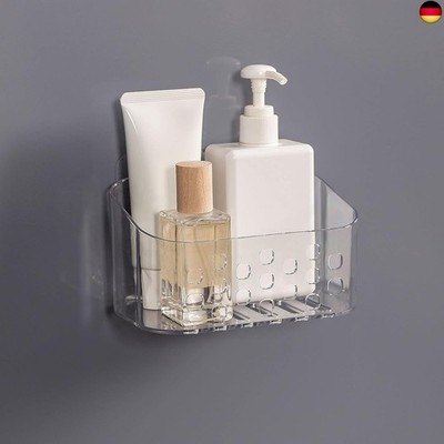 Ettori Duschablage,klein Duschkorb,Duschregal ohne Bohren,Badezimmer Organizer