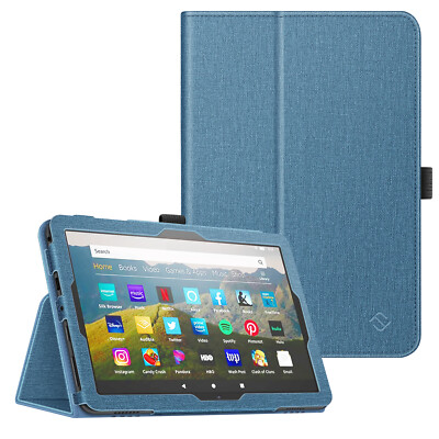 For Amazon Fire HD 8 Plus 10th 2020 Slim Folio Case Stand Cover Auto Sleep/Wake