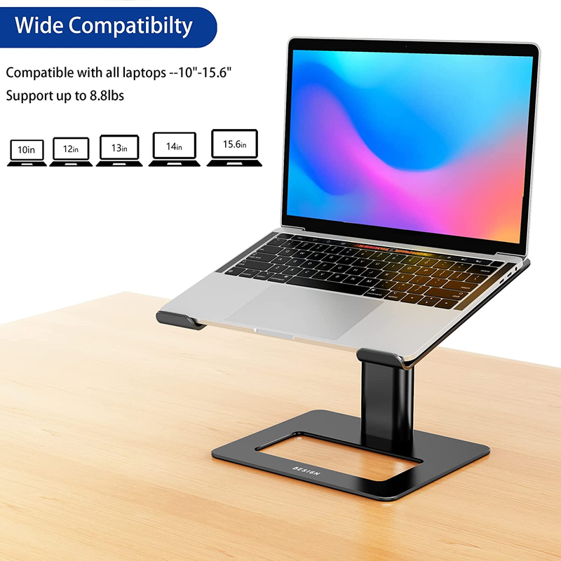 LSX3 Aluminum Laptop Stand, Ergonomic Adjustable Notebook Stand, Riser Holder Co