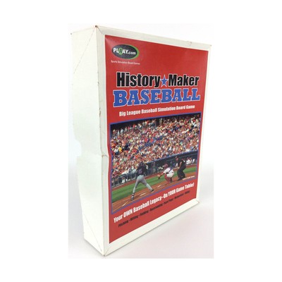 Plaay History Maker Baseball History Maker Baseball (Thick Box) Box VG/EX